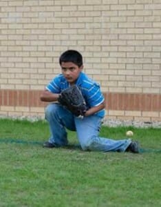 Shortstop goes for ground ball, second baseman goes for ground