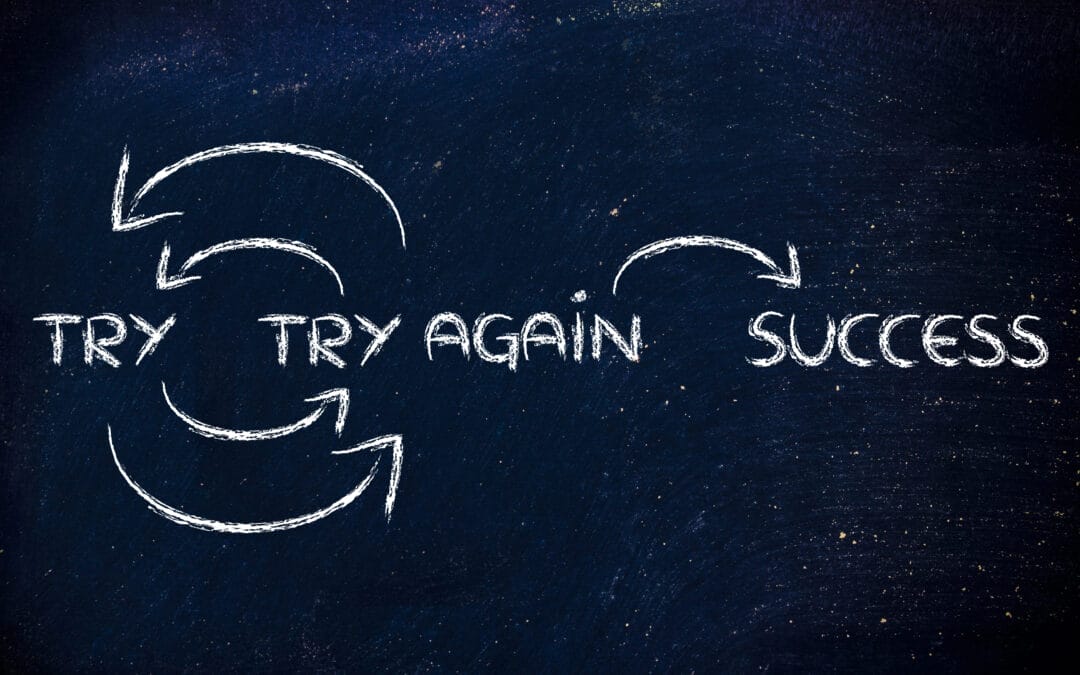 Try try again on blackboard